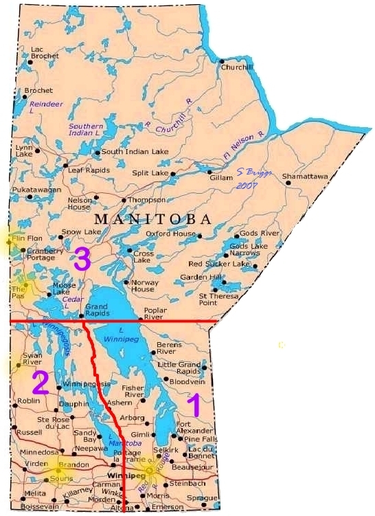 Manitoba Crown Land Map Casara Manitoba